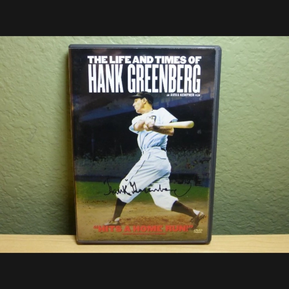 *3/$20* DVD THE LIFE AND TIMES OF HANK GREENBERG. PRE-OWNED.